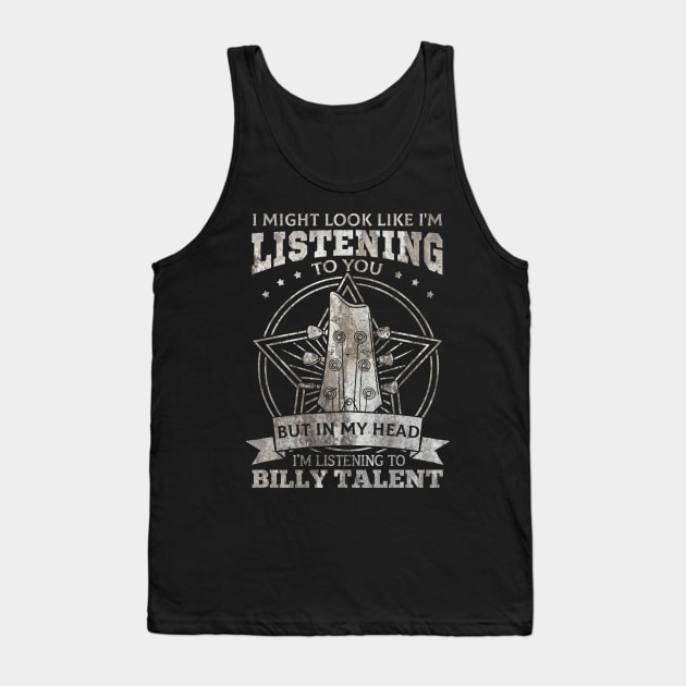 Billy Talent Tank Top by Astraxxx